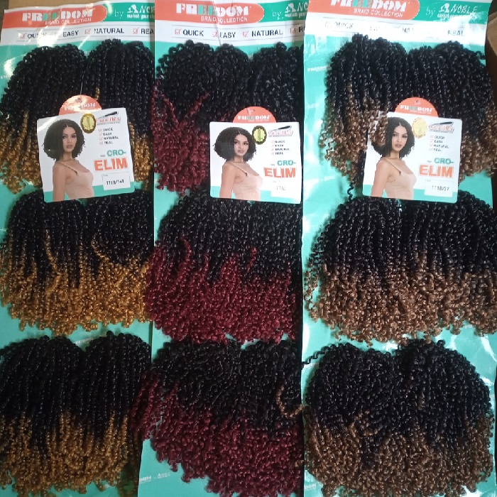 Freedom Cro Elim Crochet Braid (6 in1 Pack)